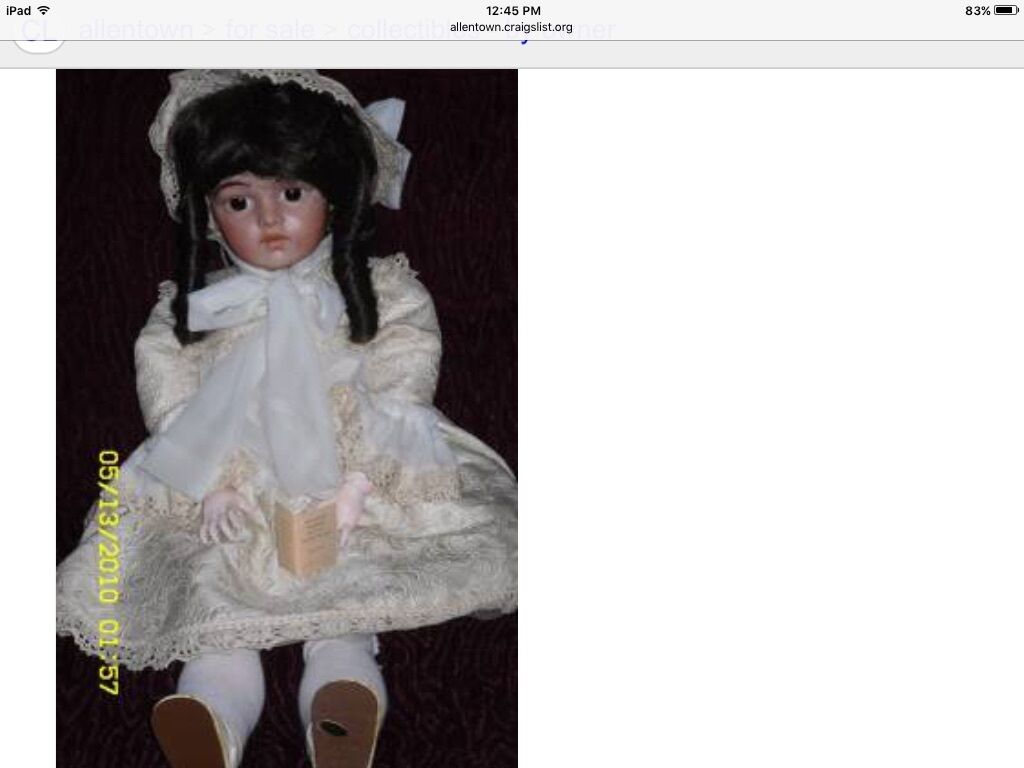 Certified American Cousin Porcelain Doll Made By Local Artist