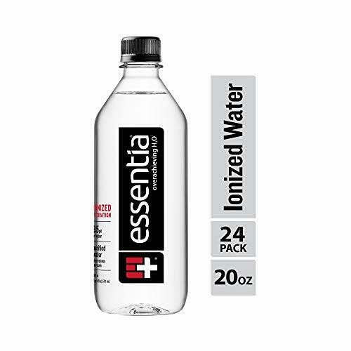 Essentia Water; 20-oz. Bottles; Case Of 24; Ionized Alkaline  Assorted Sizes