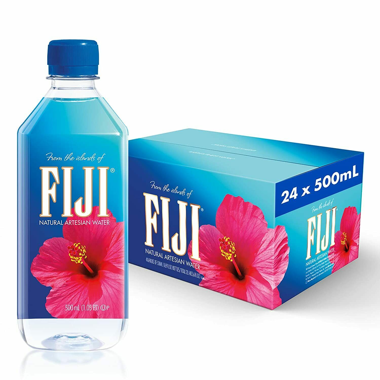 Fiji Natural Artesian Water, 16.9 Fl Oz Bottle (pack Of 24) Free Shipping