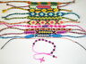 12 Handmade Friendship Bracelet Cotton 123