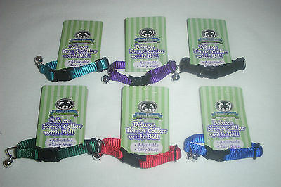 Sheppard & Greene Lot Of Ferret & Tiny Dog Collar - Includes 6 Bell Collars