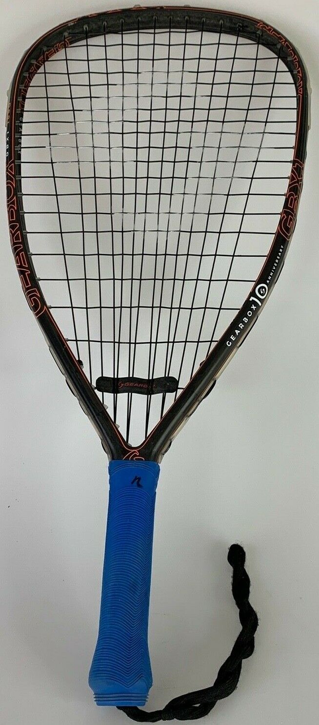 Gearbox Gbx1 165q 10 Anniversary Orange Black Racquetball Racquet