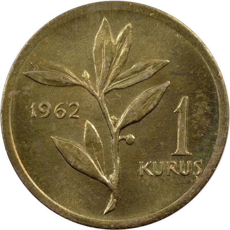 Turkey - Kurus - 1962 - Unc