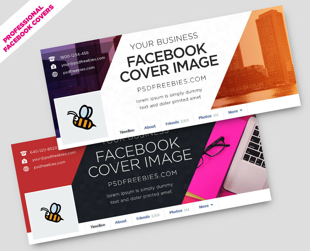 Custom Facebook Cover Design - Any Social Media