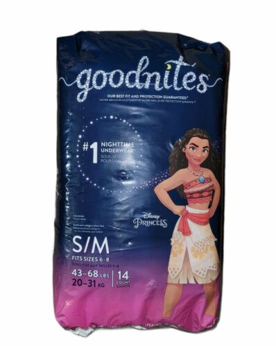 Goodnites Girls Bedwetting Underwear S/m 14 Ct