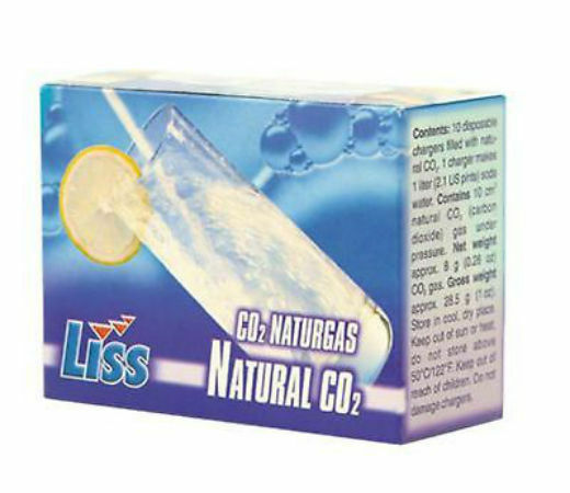 360 Liss Co2  Soda Chargers  8 Gram Unthreaded C02  Seltzer Beverage Case Of 360
