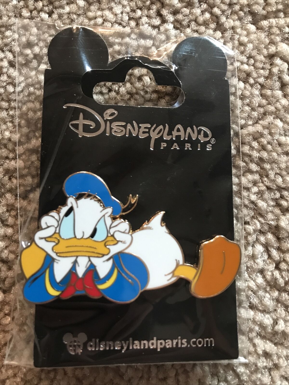 New Disney Disneyland Paris  Donald Duck Pin Duck Tales