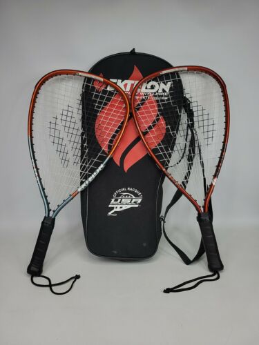 Set Of Two Ektelon 900 Power Level Racquetball Rackets Oversize 105 Rm27a 3y