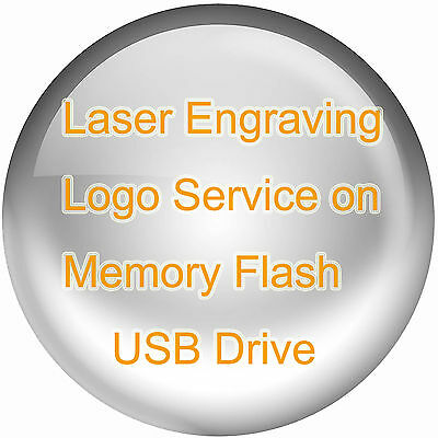 Laser Engrave Logo Service On Metal Or Wood Memory Flash Usb Drive Custom Design