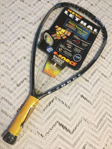 Brand New E-force Lethal Nxt Gen 170 Grams 22” Longstring Racquetball Racquet