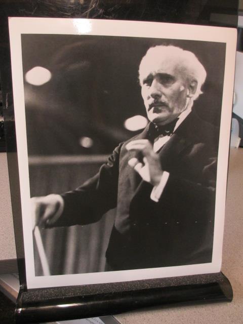 Nbc Tv Radio Show Photo 1930s Arturo Toscanini Symphony Orchestra Conductor Solo
